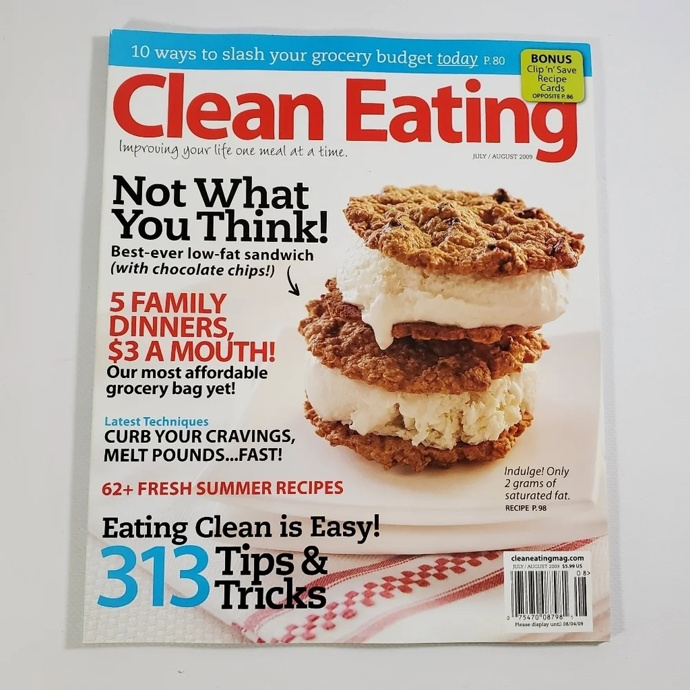 Clean Eating Magazines Healthy Living & Whole Food Recipes Set C